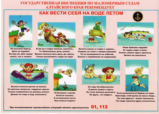 Акция «Вода — безопасная территория».